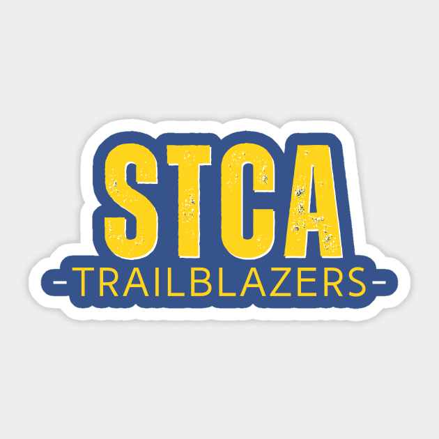 STCA Trailblazers Sticker by Seneca Trail Christian Academy